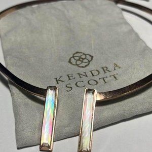 NWOT Kendra Scott Rose Gold Collar Necklack